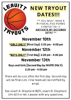 Tryouts